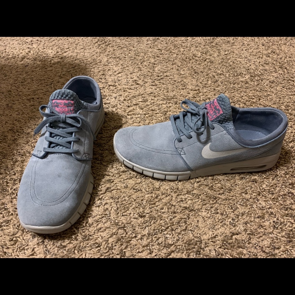 Blueish grey Suede Nike’s